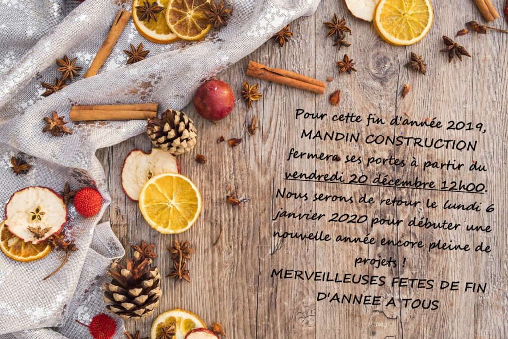 Merveilleuses fêtes de fin d'année